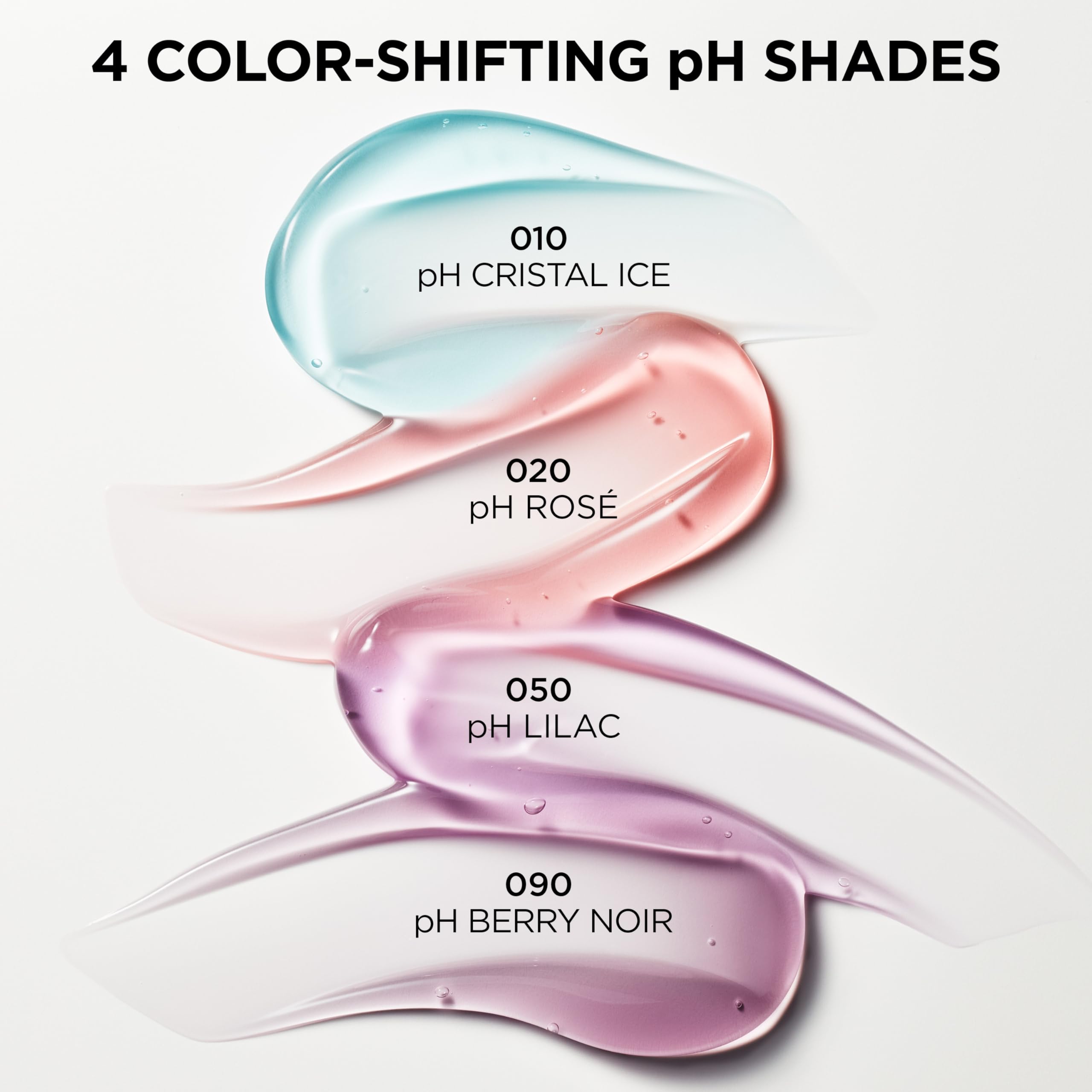 L'Oreal Paris Plump Ambition pH Hyaluron Lip Oil – Color-Changing Lip Tint, 24HR Hydration, Berry Noir