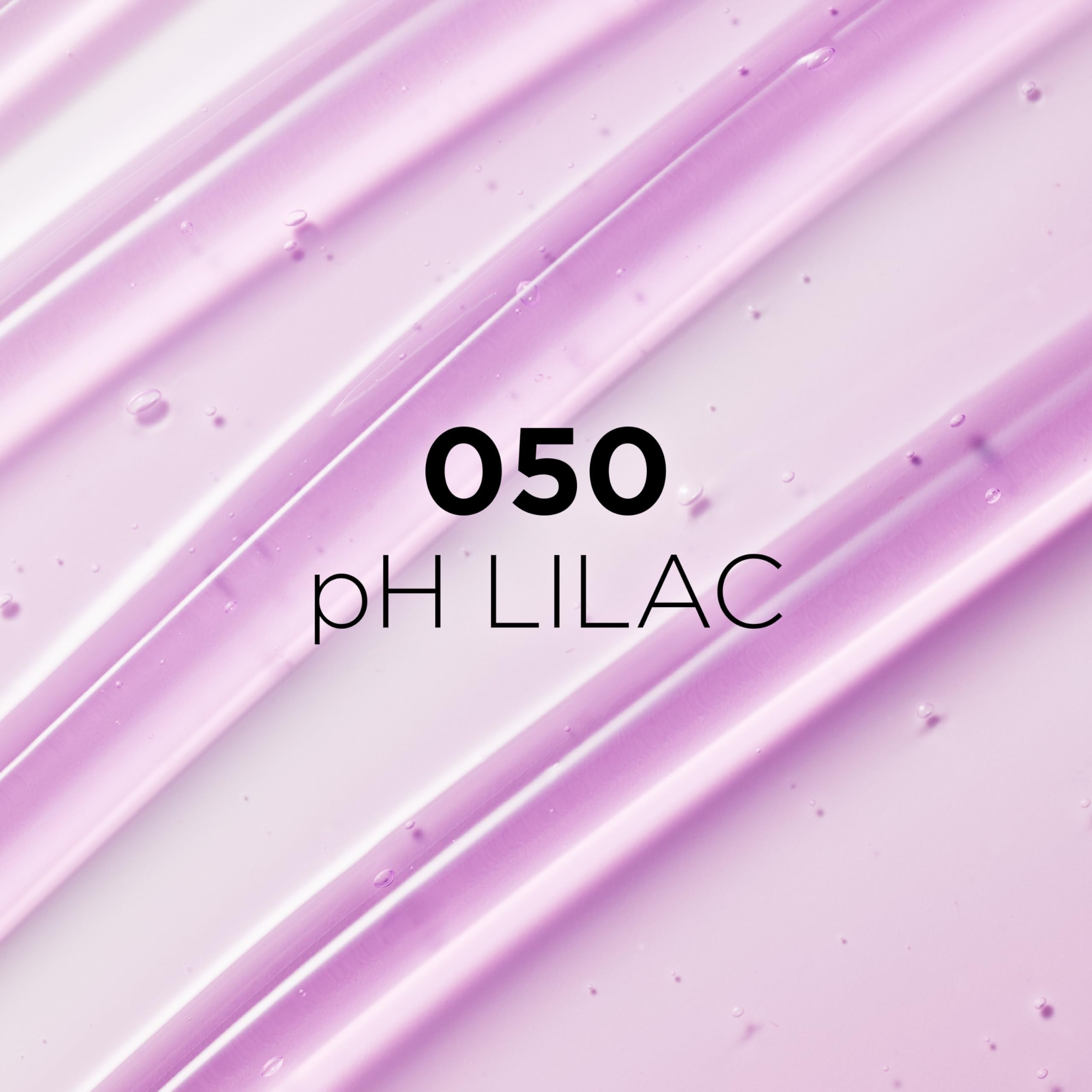 L'Oreal Paris Plump Ambition pH Hyaluron Lip Oil – 24HR Hydration, Color-Changing Shine, 050 Lilac