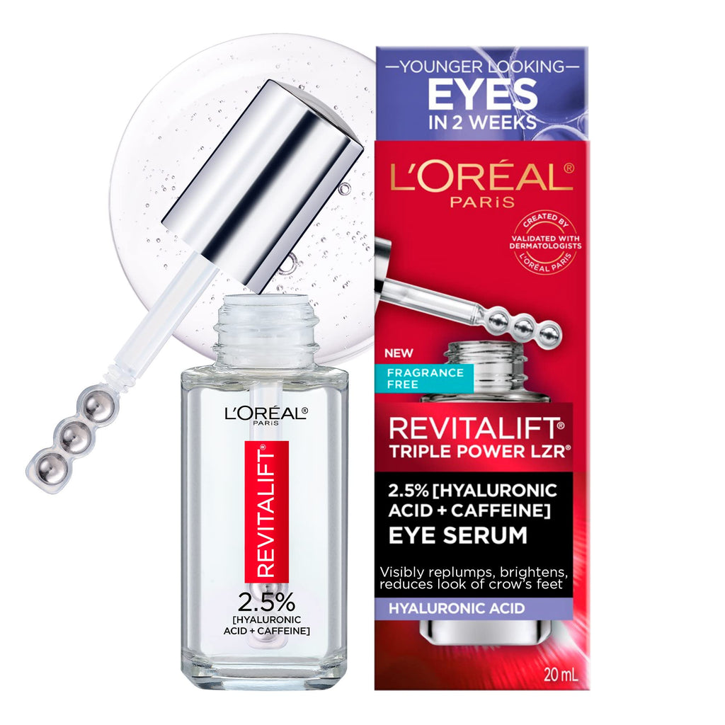 L'Oreal Paris Revitalift Derm Intensives Hyaluronic Acid + Caffeine Eye Serum