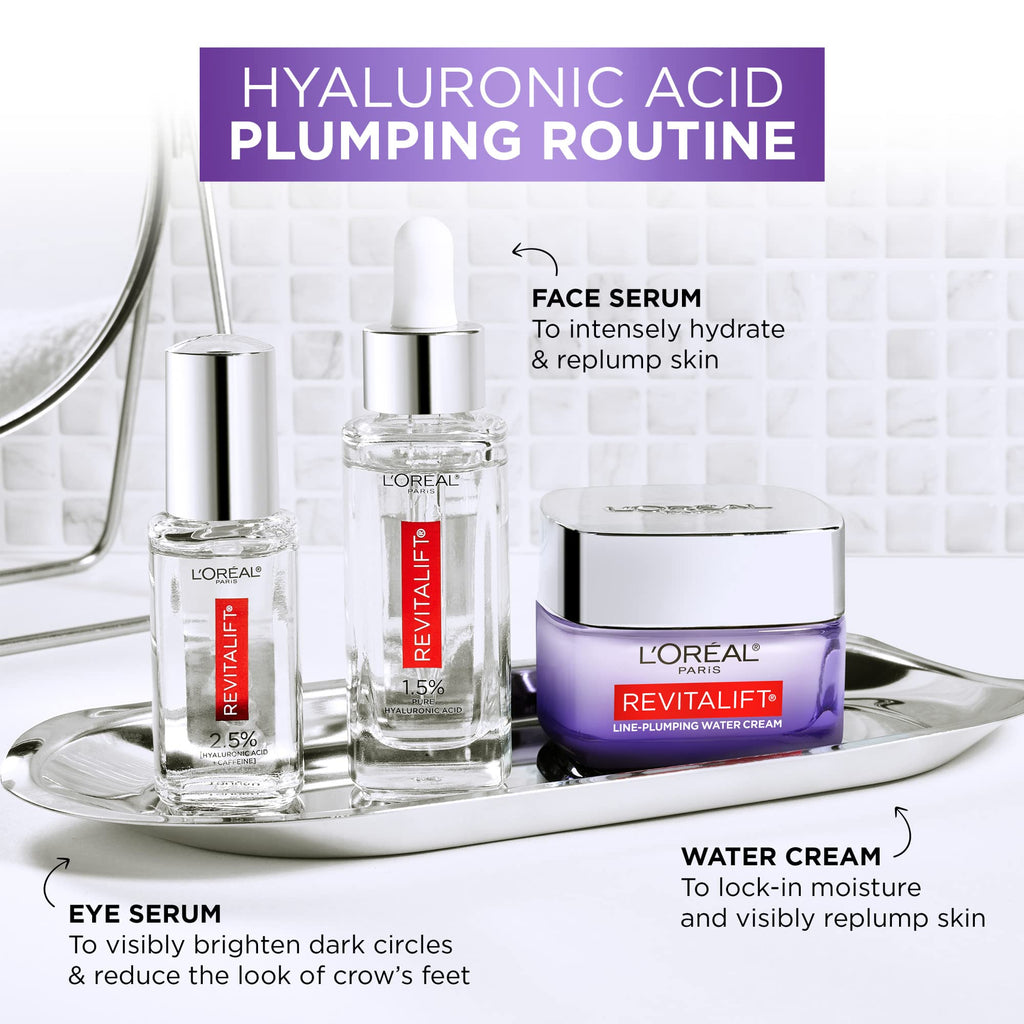 L'Oreal Paris Revitalift Derm Intensives Hyaluronic Acid + Caffeine Eye Serum