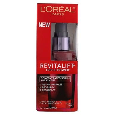 L'Oreal Paris RevitaLift Anti-Wrinkle Serum – 2 Pack, 1 fl oz Each