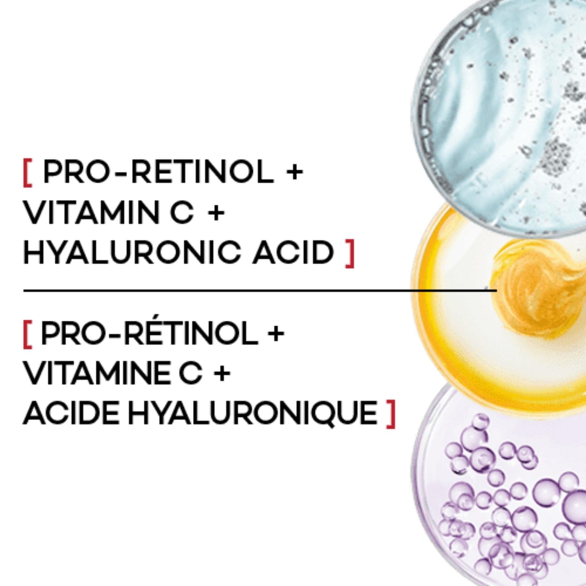 L'Oreal Paris Revitalift Triple Power Overnight Mask - Pro-Retinol, Hyaluronic Acid & Vitamin C (1.7 oz)