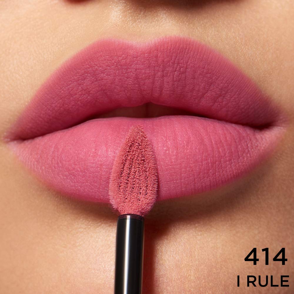 L’Oréal Paris Rouge Signature Matte Lip Stain I Rule – Long-Lasting Matte Lip Color