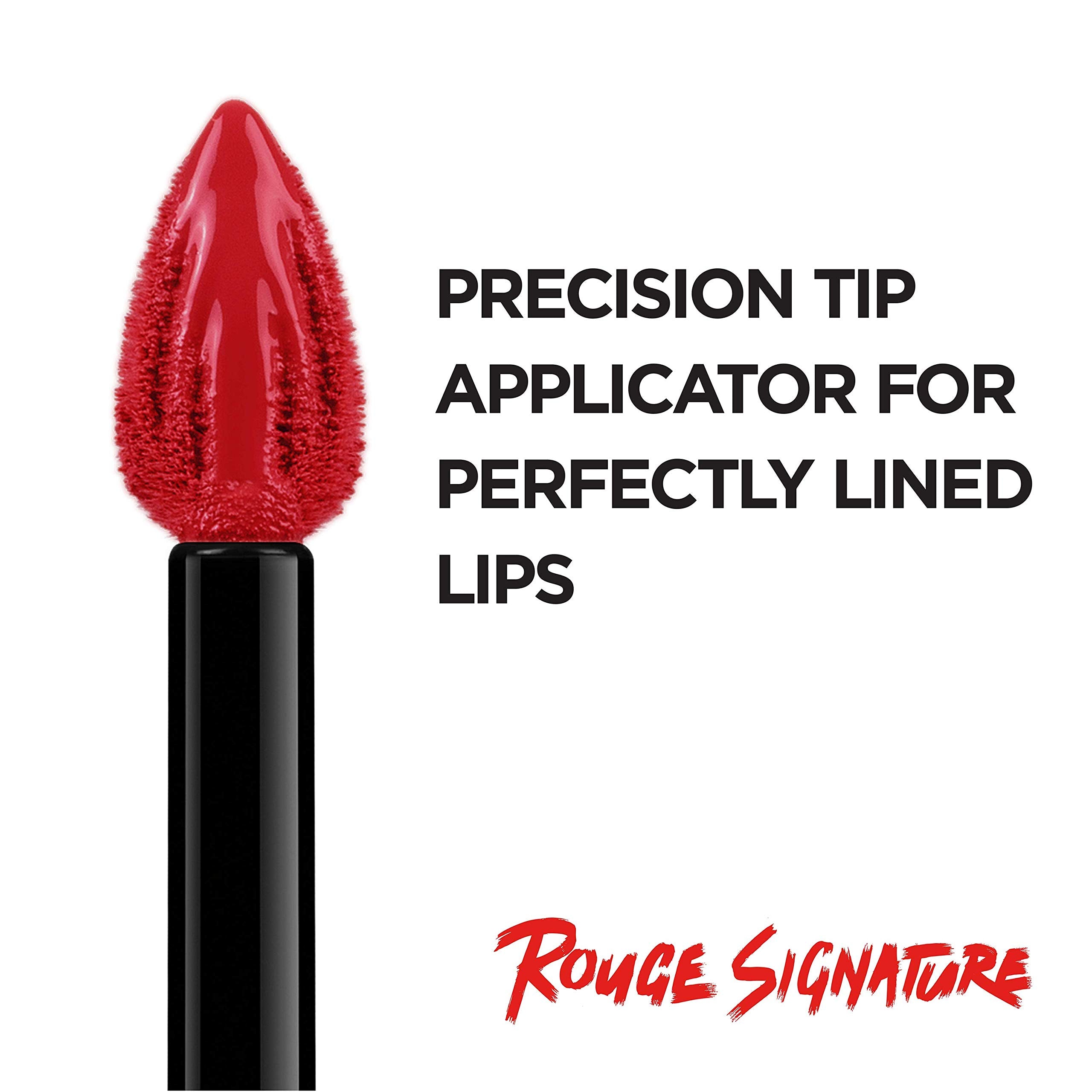 L’Oréal Paris Rouge Signature Matte Lip Stain I Rule – Long-Lasting Matte Lip Color