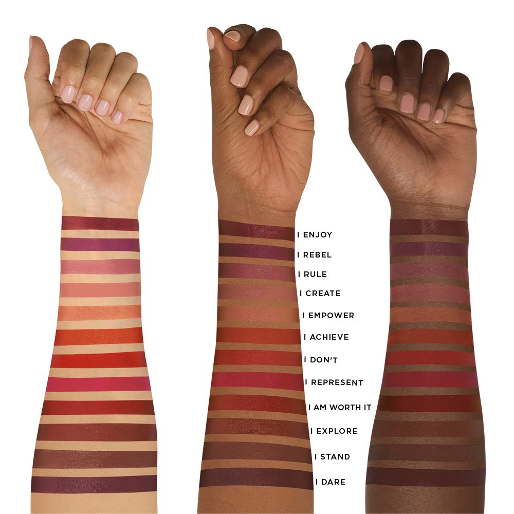 L’Oréal Paris Rouge Signature Matte Lip Stain I Rule – Long-Lasting Matte Lip Color