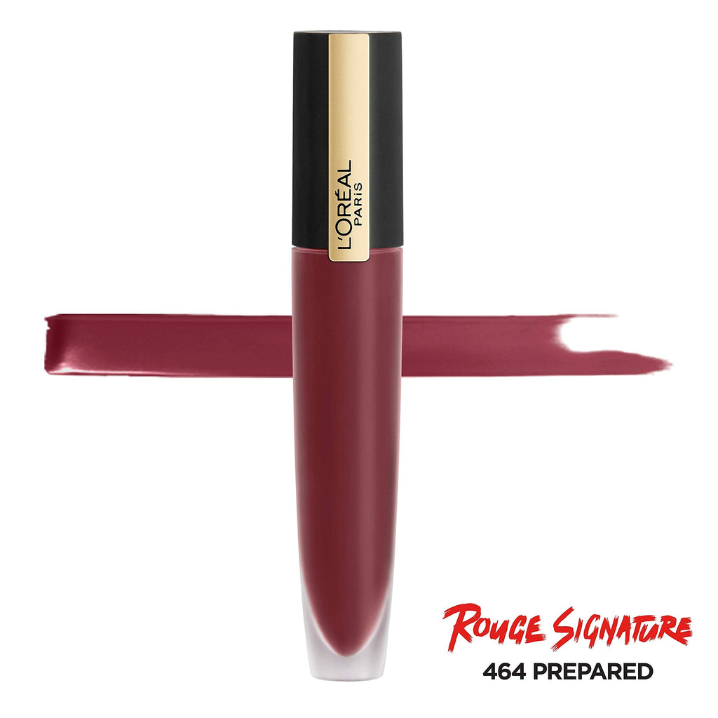 L’Oréal Paris Rouge Signature Matte Lip Stain — Weightless, Long-Lasting Color