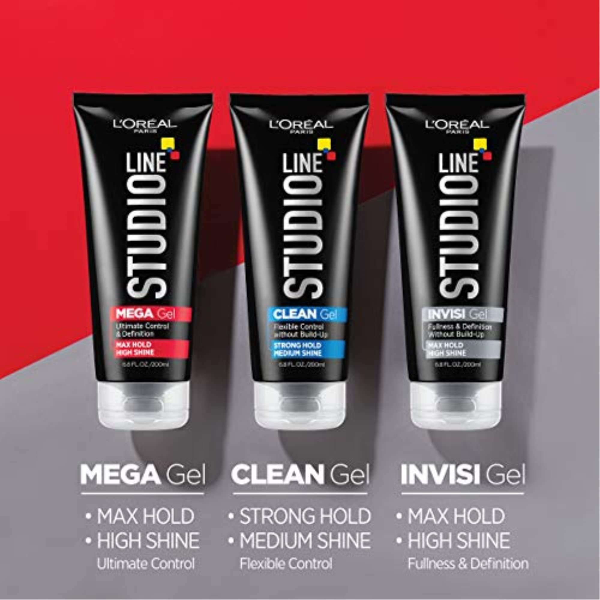 L'Oreal Paris Studio Line Overworked Hair Putty 1.7 Oz (3 Pack) – Textured, Reworkable Hold