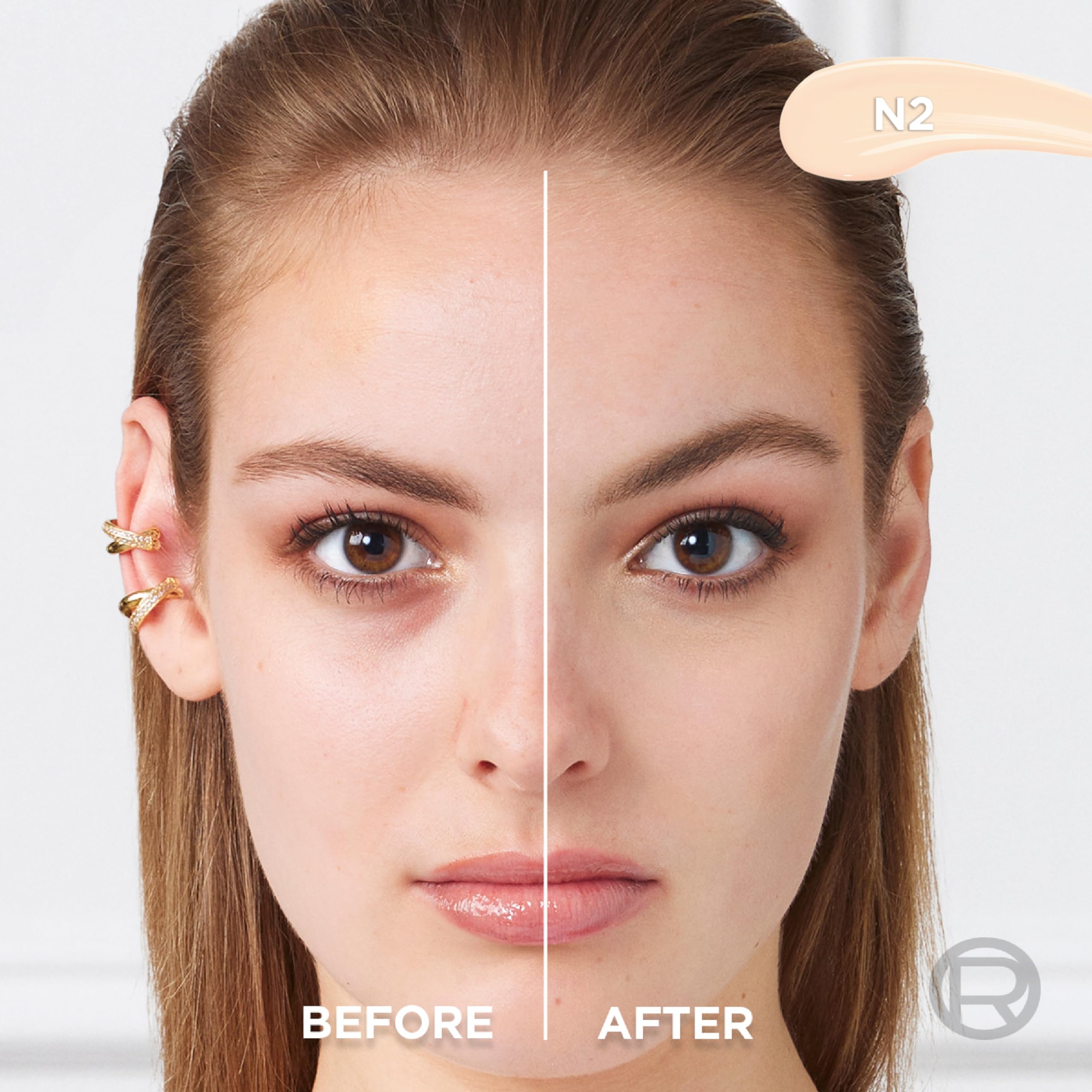 L'Oreal Paris True Match Radiant Serum Concealer – Brightening Under Eye Coverage with 1.5% Hyaluronic Acid & Caffeine | 0.33 Oz
