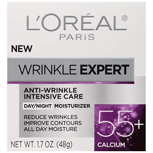 L’Oréal Paris Wrinkle Expert 55+ Anti-Aging Moisturizer with Calcium — Non-Greasy, Suitable for Sensitive Skin