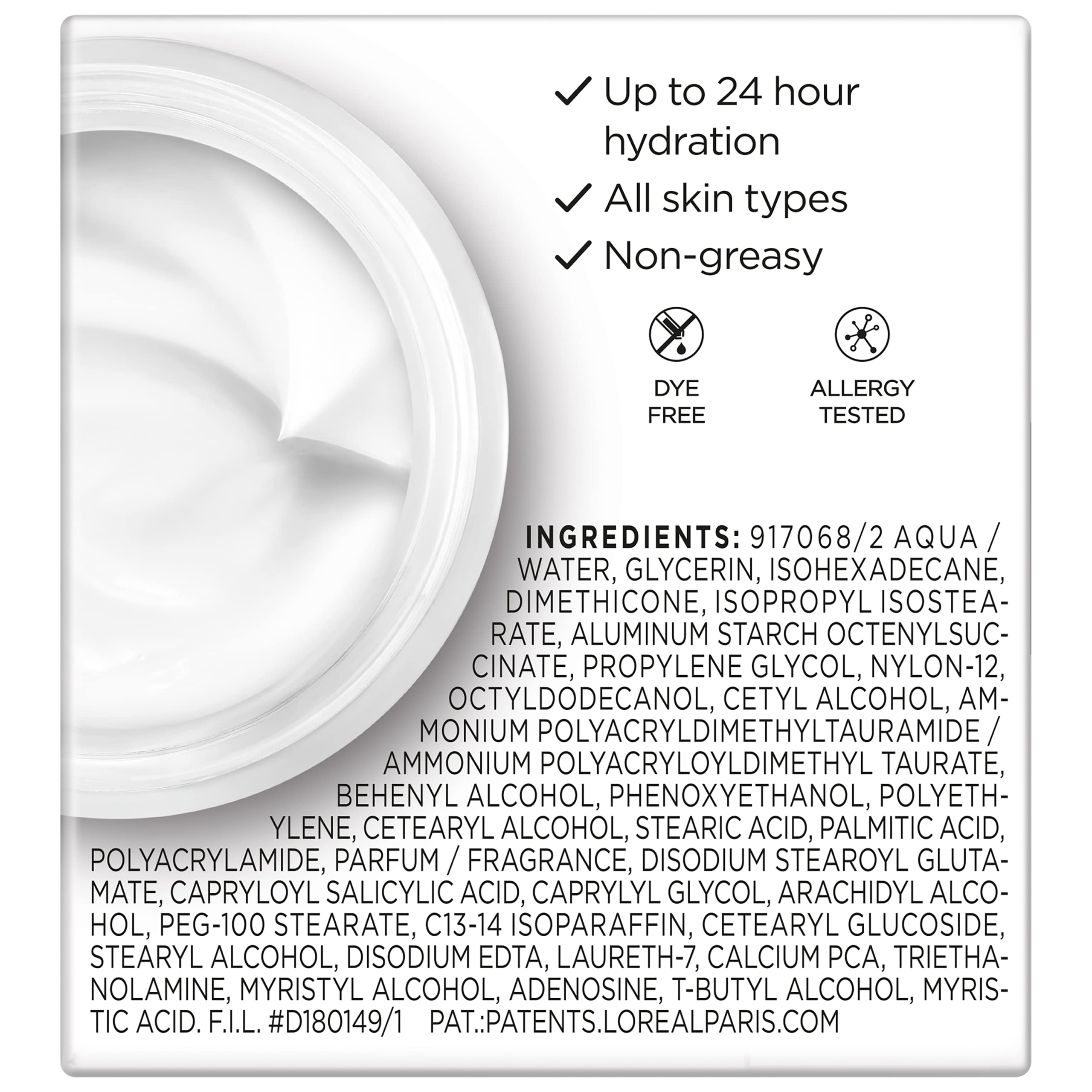 L’Oréal Paris Wrinkle Expert 55+ Anti-Aging Moisturizer with Calcium — Non-Greasy, Suitable for Sensitive Skin