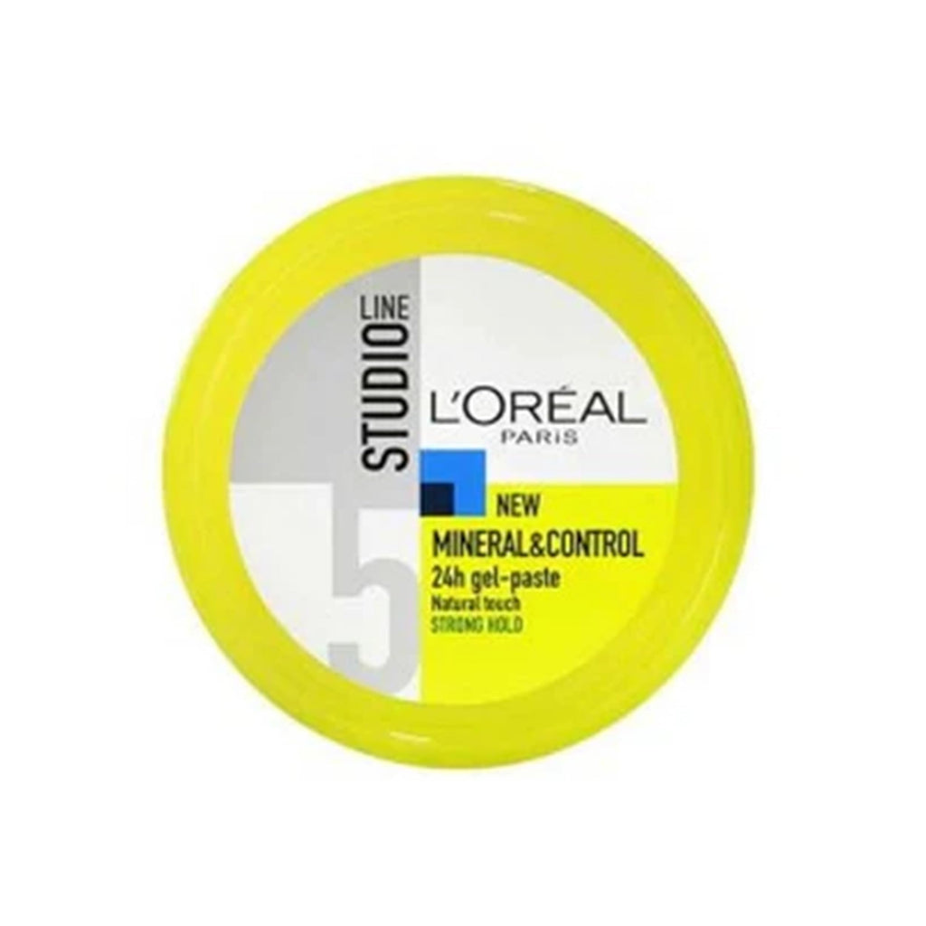 L'Oréal Studio Line Mineral Control Modelling Gel-Paste – Natural Touch, Strong Hold 150ml