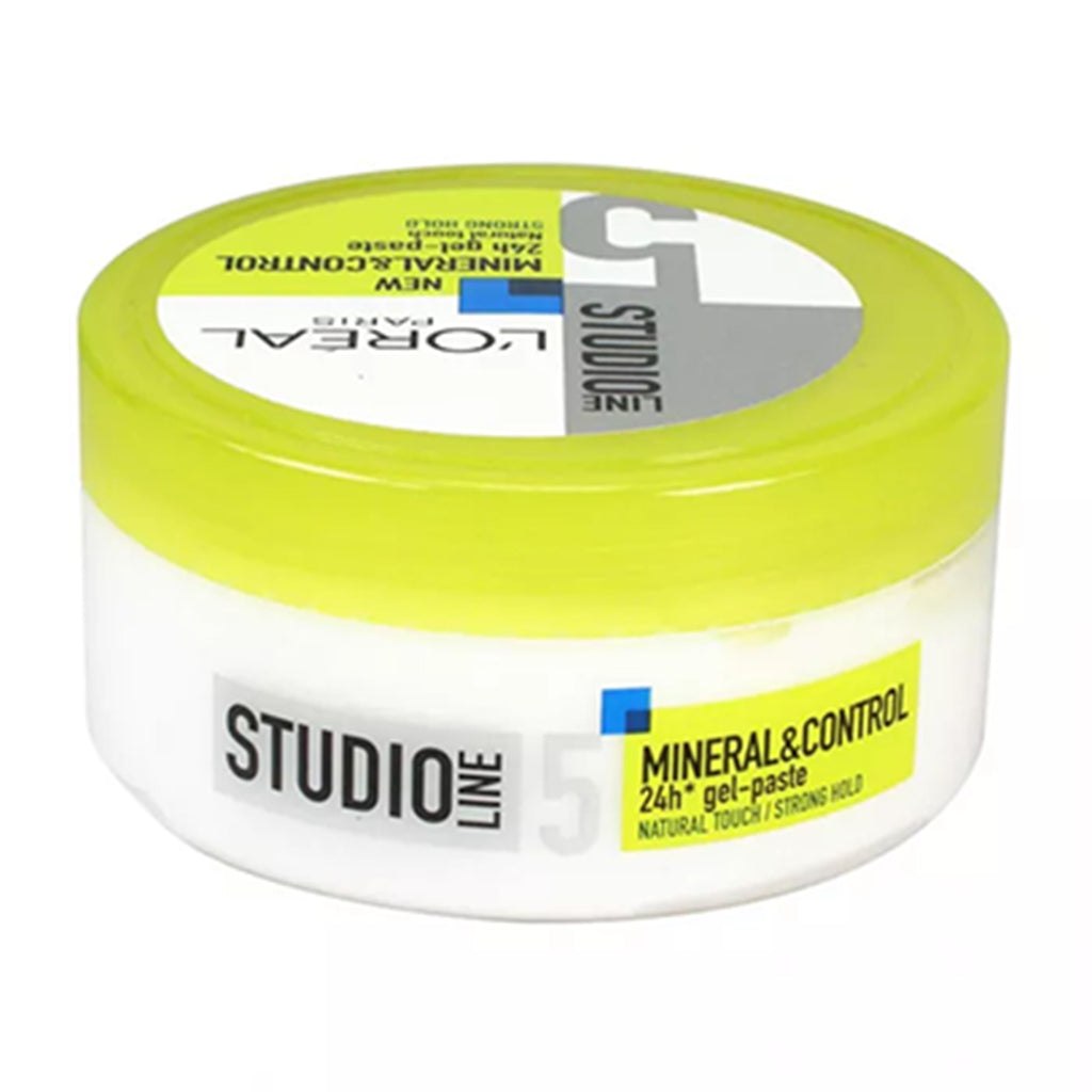 L'Oréal Studio Line Mineral Control Modelling Gel-Paste – Natural Touch, Strong Hold 150ml