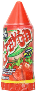 Lorena Candy Crayon Strawberry – Pack of 10, 1.13 oz Each