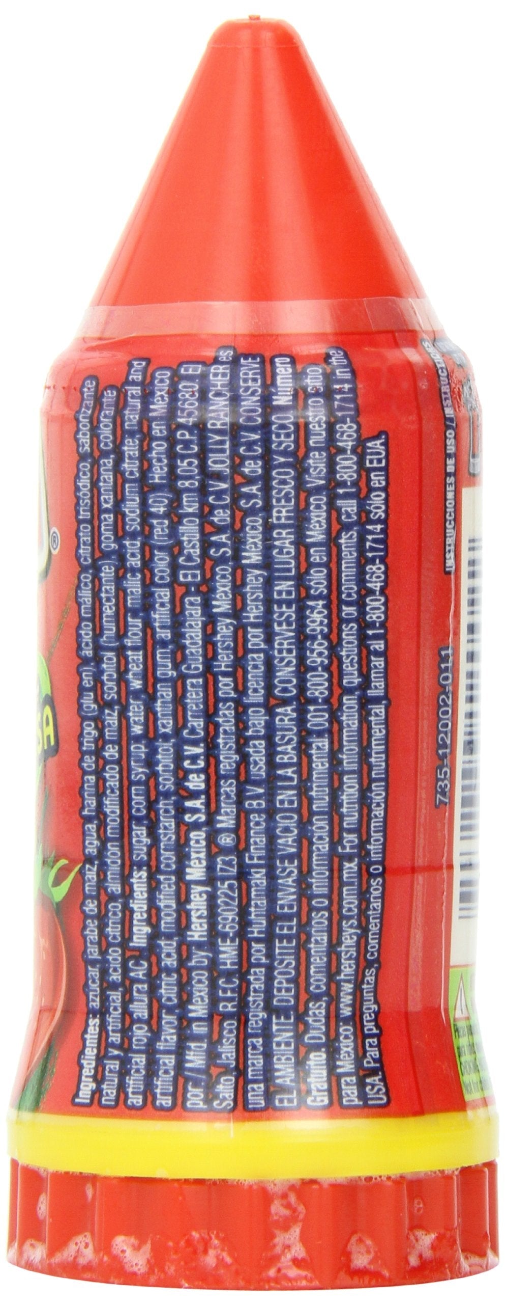 Lorena Candy Crayon Strawberry – Pack of 10, 1.13 oz Each