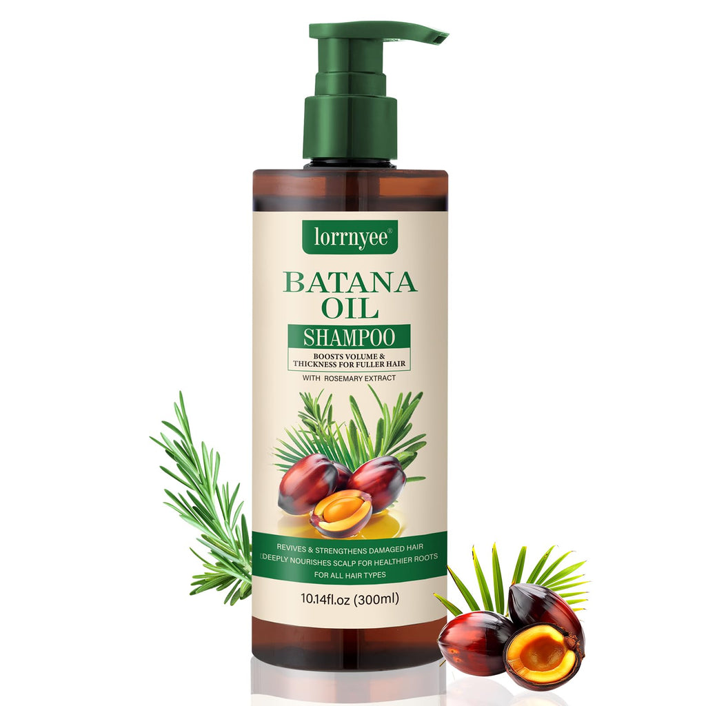 Batana Oil Shampoo for Hair Growth – Lorrnyee with Rosemary, Biotin & Keratin