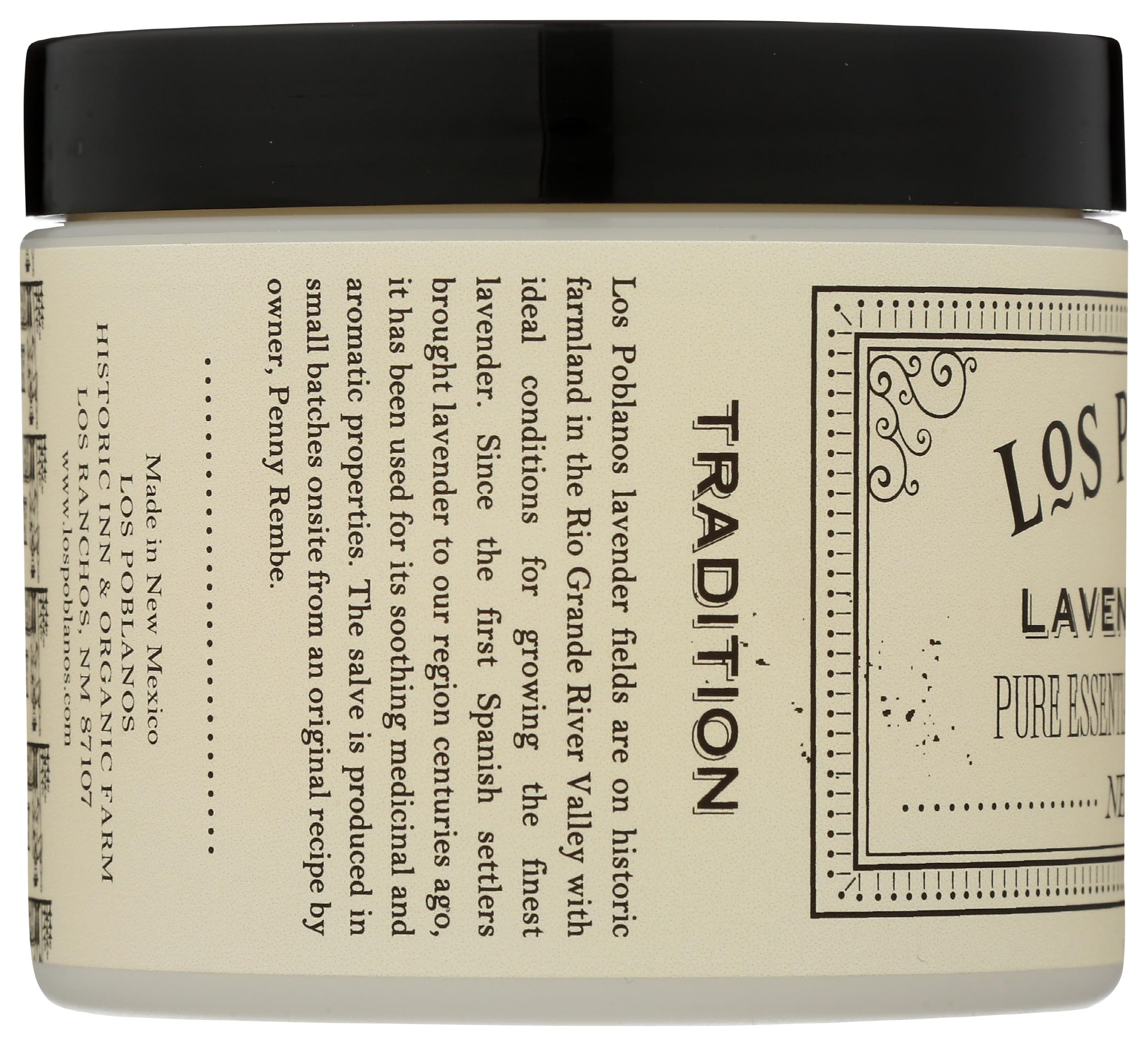 Los Poblanos Lavender Hand Salve, 4 Oz – Botanical Hand Care