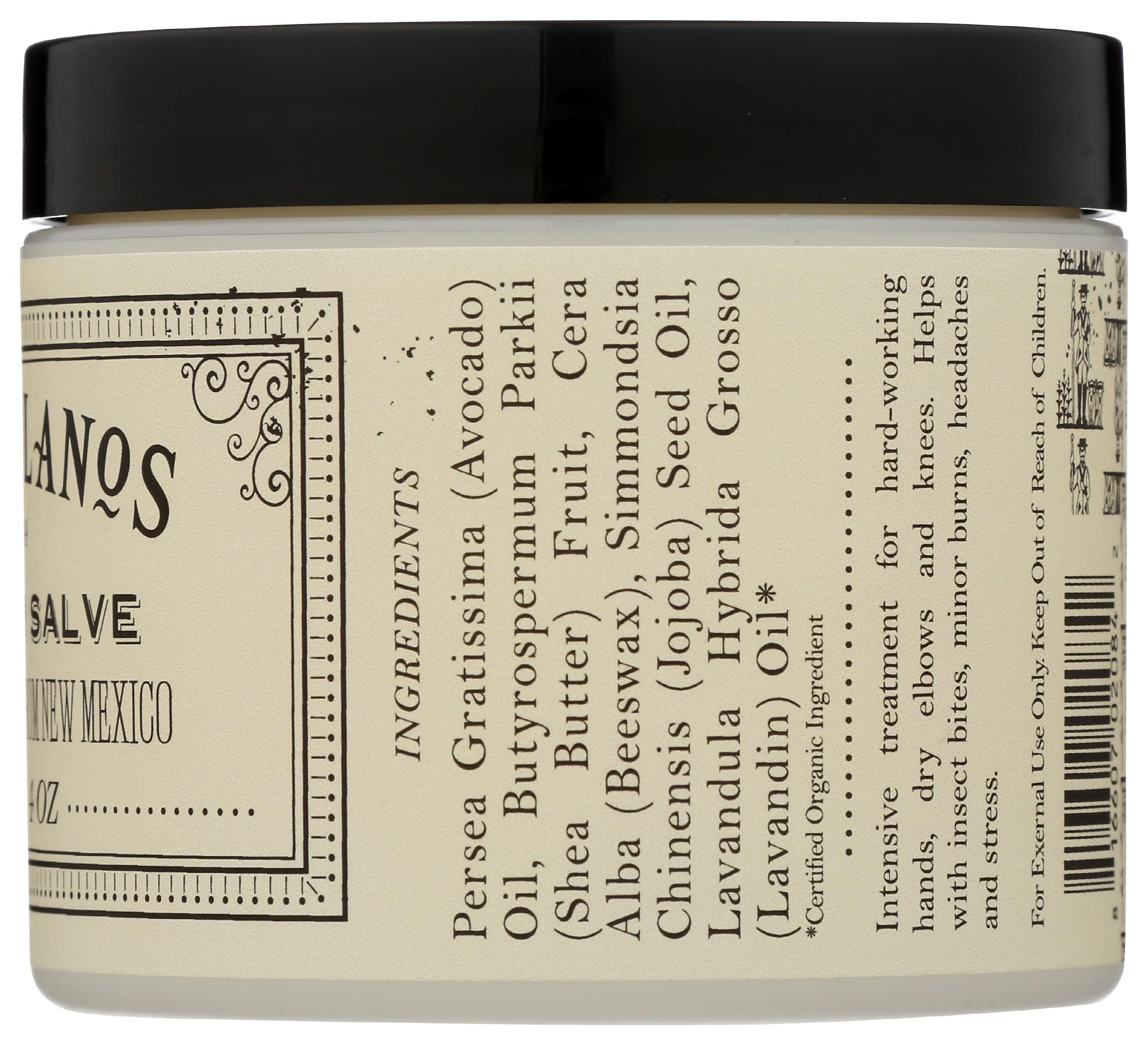 Los Poblanos Lavender Hand Salve, 4 Oz – Botanical Hand Care
