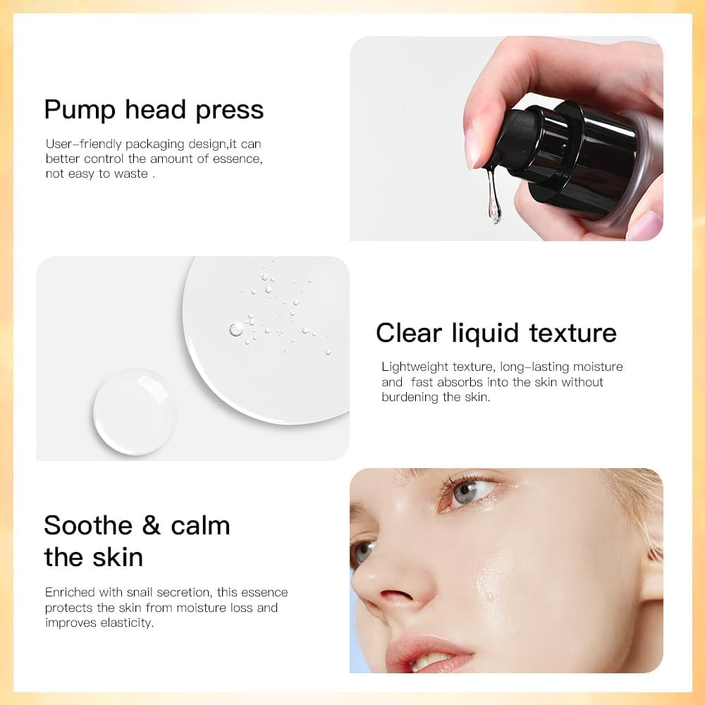 Loske Snail Mucin Serum – Hydration, Gentle Repair & Versatile Care
