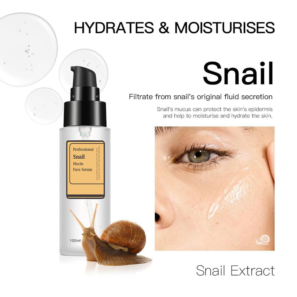 Loske Snail Mucin Serum – Hydration, Gentle Repair & Versatile Care