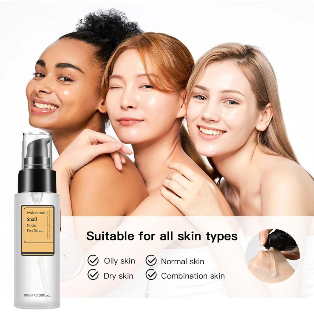 Loske Snail Mucin Serum – Hydration, Gentle Repair & Versatile Care