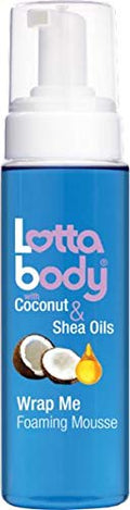 Lottabody Coconut & Shea Wrap Me Foam Mouss – Pack of 3 | Lightweight Hold & Definition