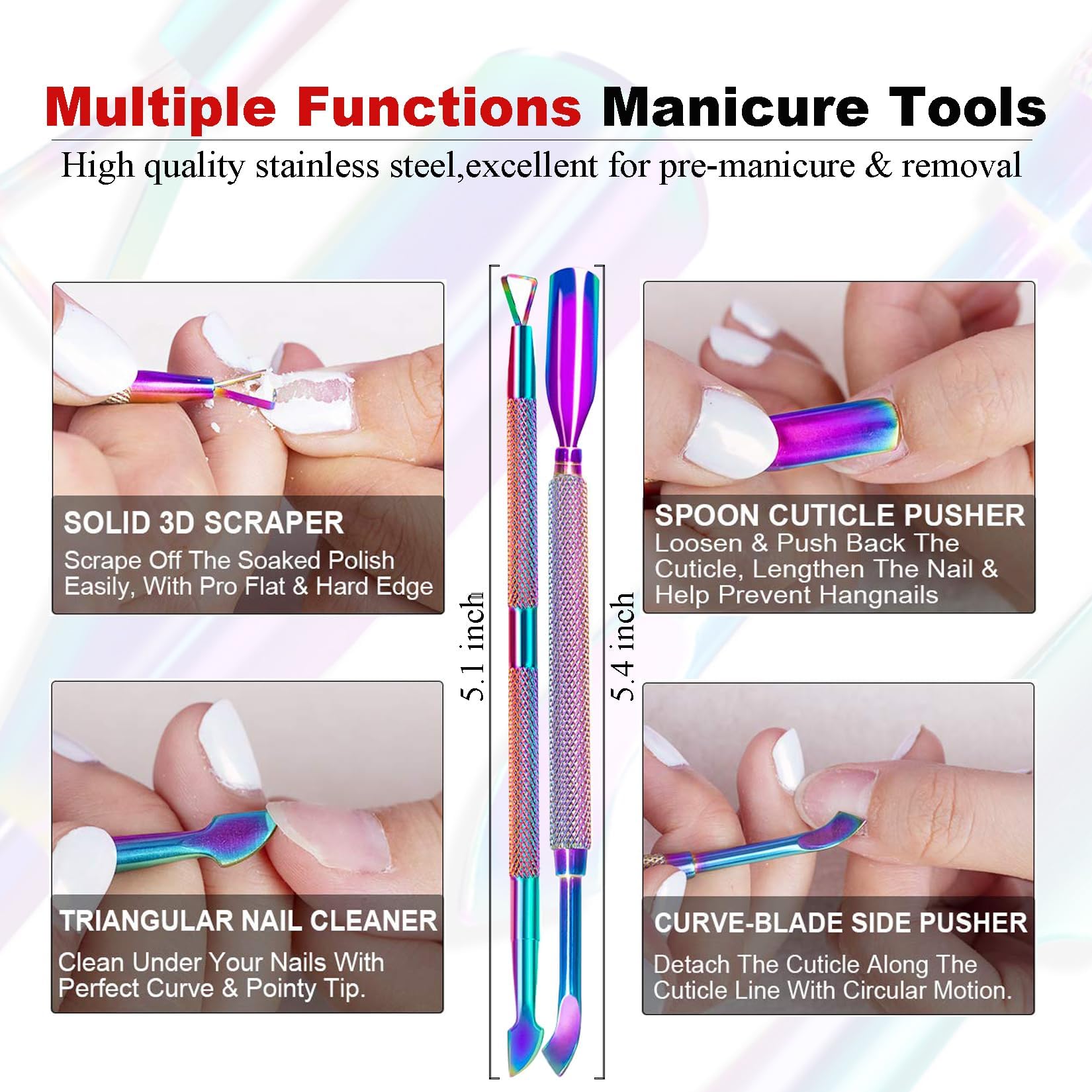 Louinstic Gel Polish Remover Kit – Fast 2-5 Minute Gel Removal, No Soak