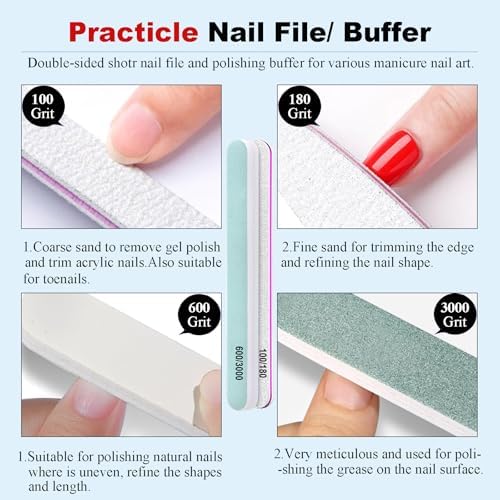 LOUINSTIC 2×15 ml Easy & Quick Gel Nail Remover Kit – Acetone-Free, No Soak, 2–5 Minute Removal