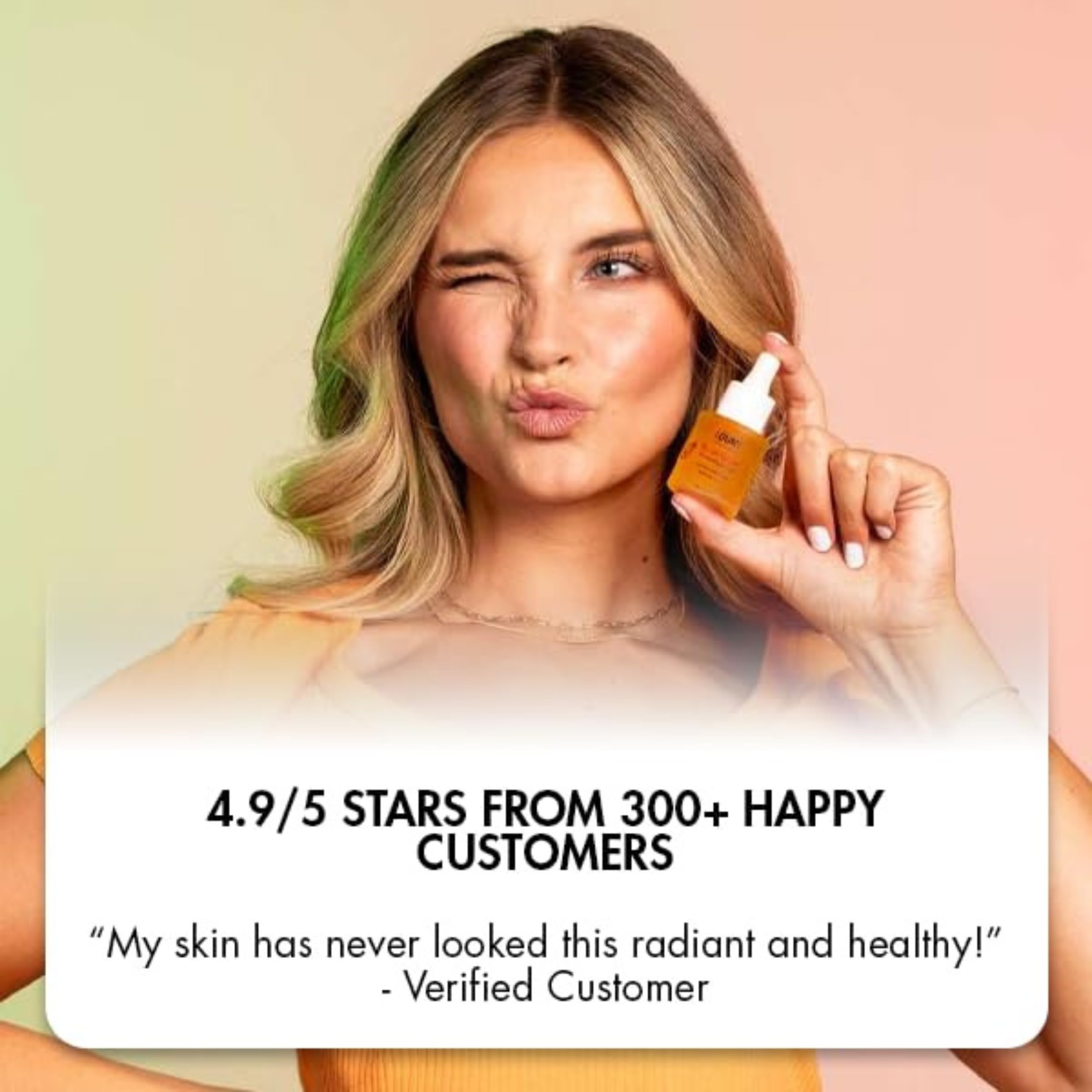 LOUMI Skincare RoseGlow Face Oil – Lightweight Hydration for Radiant Skin (20ml) | Rosehip & Jojoba, Vegan & Cruelty-Free