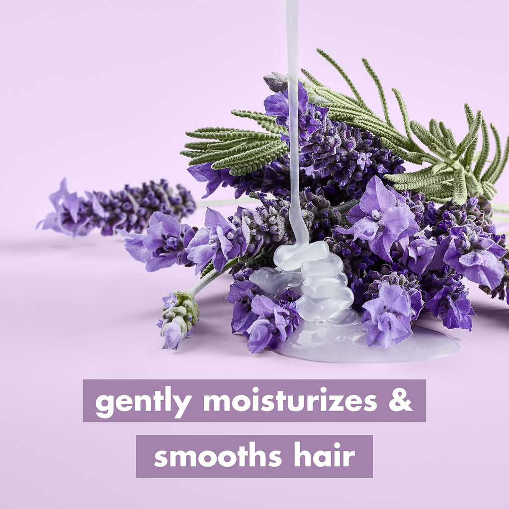 Love Beauty And Planet Smooth and Serene Argan Oil Shampoo – Frizz Control, Lavender, Sulfate Free, 13.5 oz