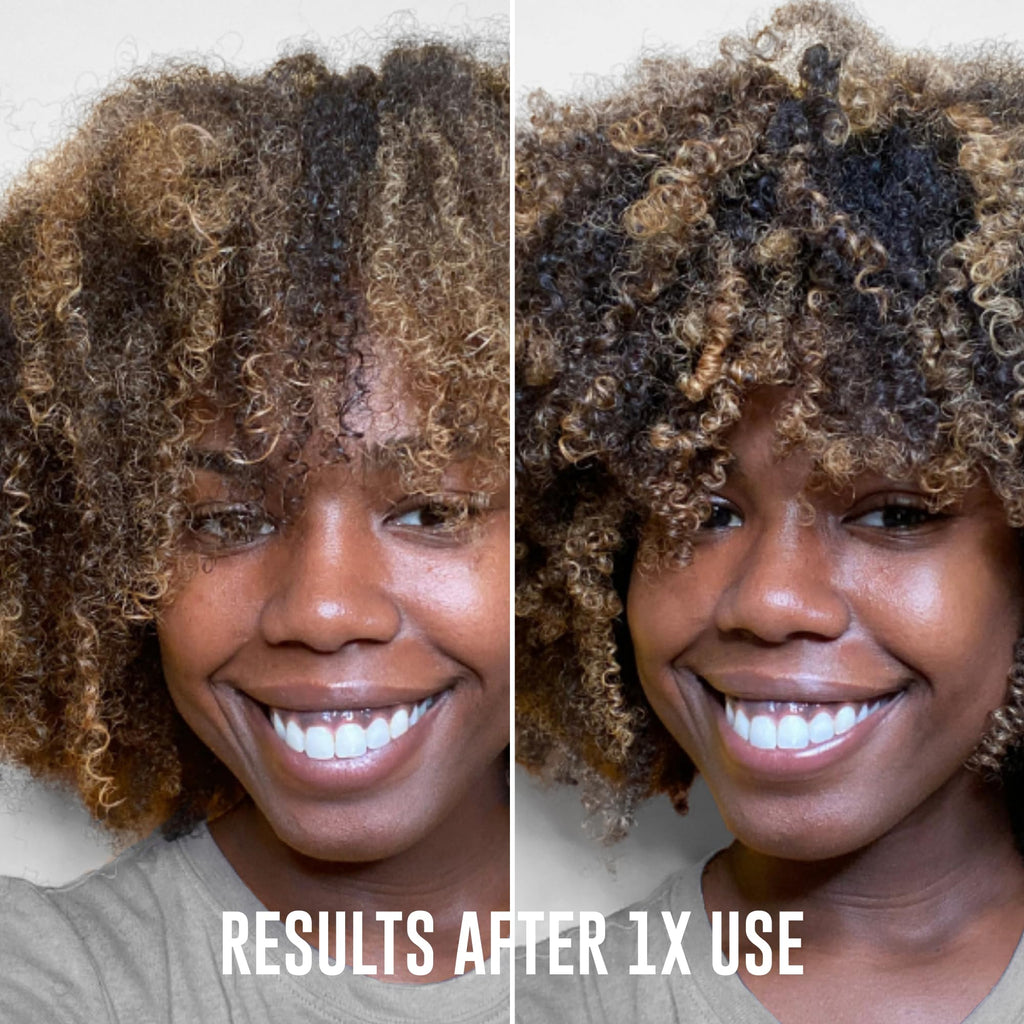 Love Ur Curls - Shampoo & Conditioner Set + All-in-One Curl Styler for Kinky & Coily Hair (3-Step System)