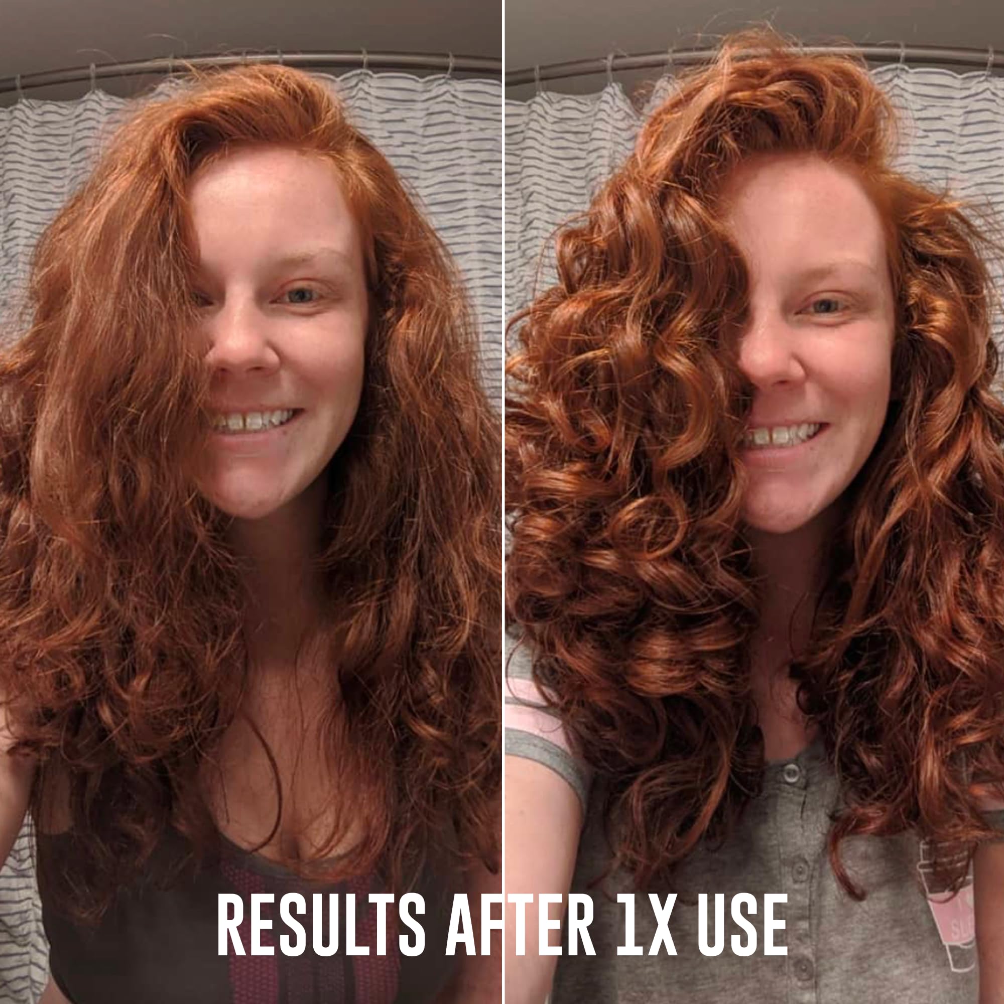 Love Ur Curls - 3-Step Shampoo & Conditioner Set with All-in-One Curl Styler for Wavy Hair