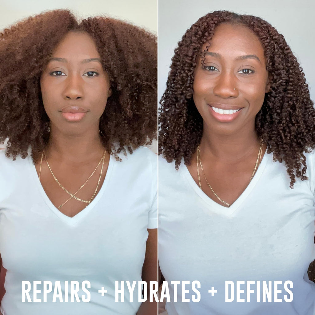 Love Ur Curls - Shampoo & Conditioner Set + All-in-One Curl Styler for Kinky & Coily Hair (3-Step System)