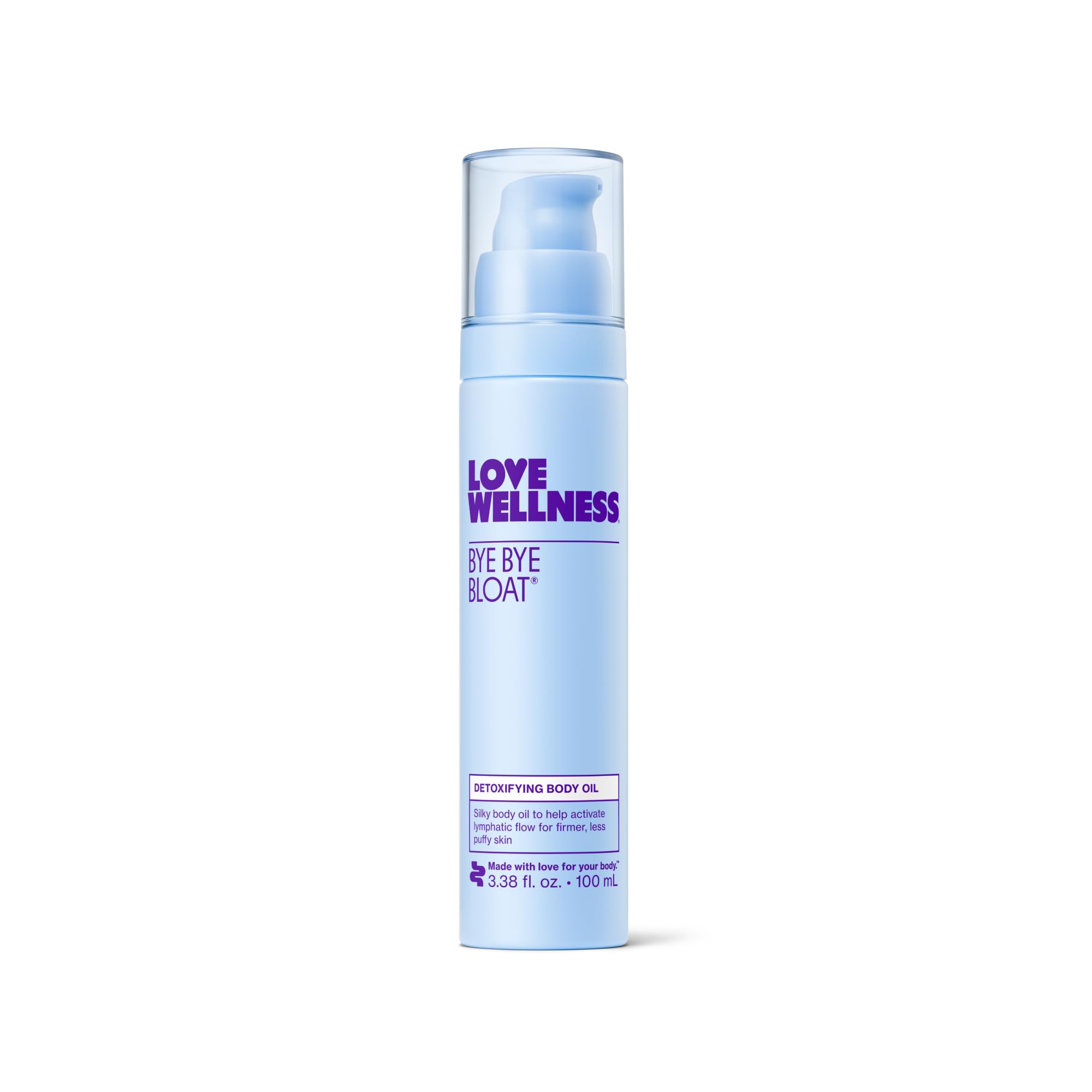 Love Wellness Bye Bye Bloat Detoxifying Body Oil – Hydrate & Depuff (100 mL)
