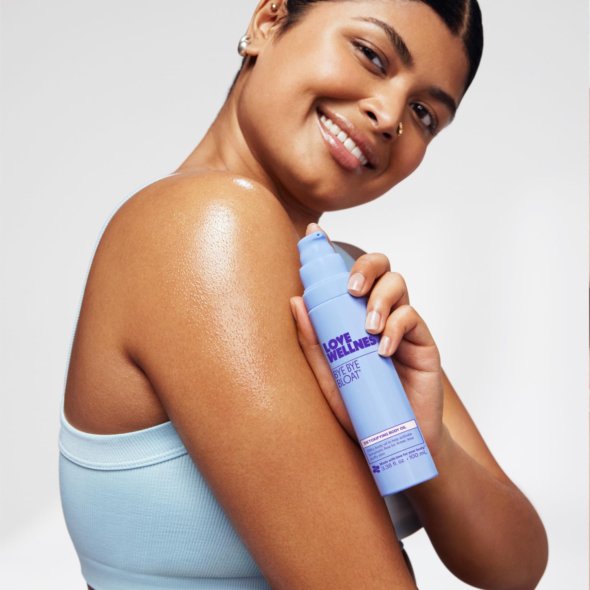 Love Wellness Bye Bye Bloat Detoxifying Body Oil – Hydrate & Depuff (100 mL)