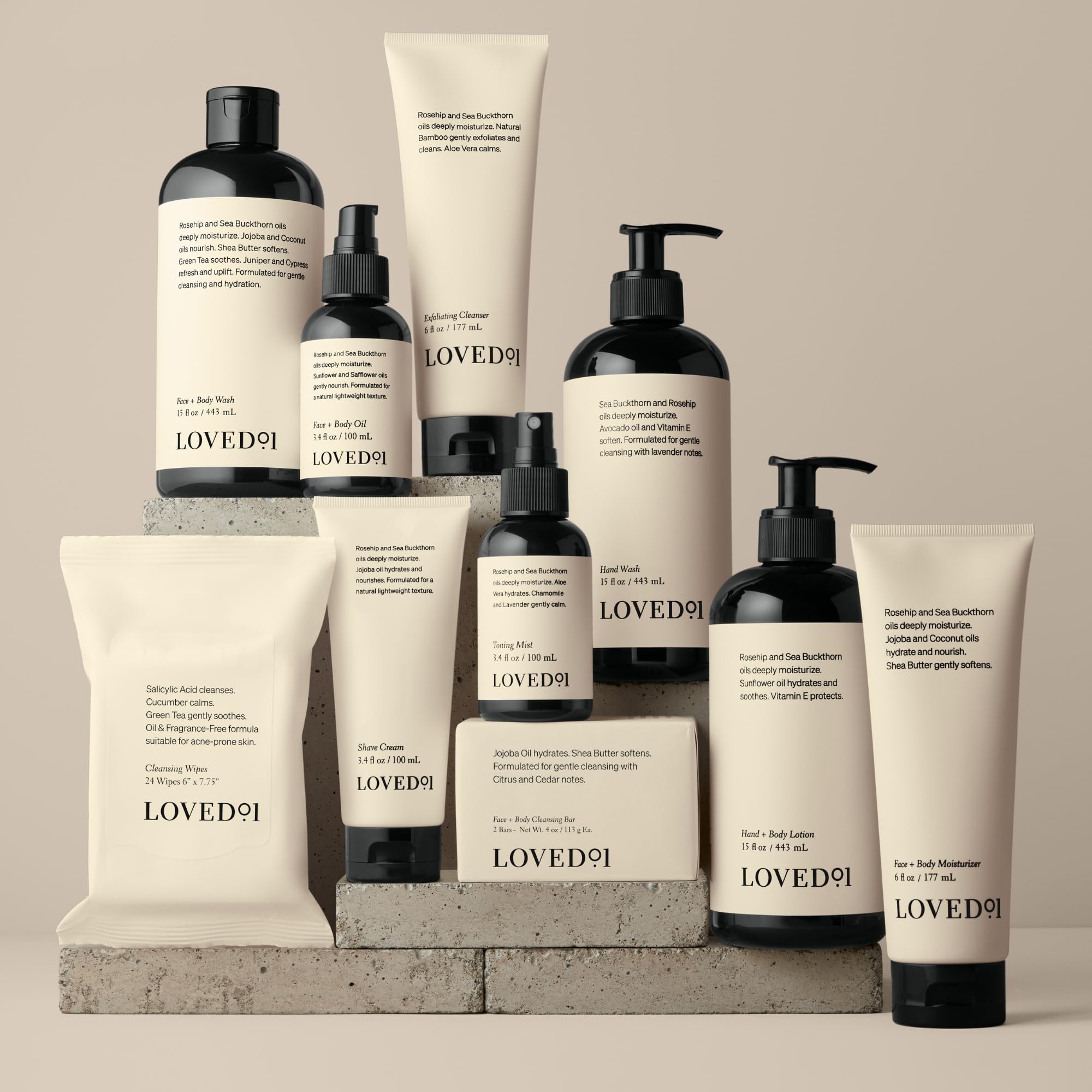 Loved01 Hand & Body Lotion – Fragrance-Free Daily Moisturizer (2-Pack, 15 oz) | John Legend Skincare