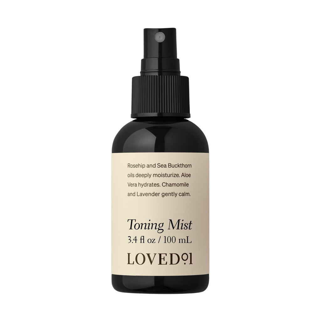 Loved01 Face & Body Toning Mist — John Legend Skincare, Alcohol-Free Hydrating Mist with Witch Hazel & Aloe Vera, 3.4 oz