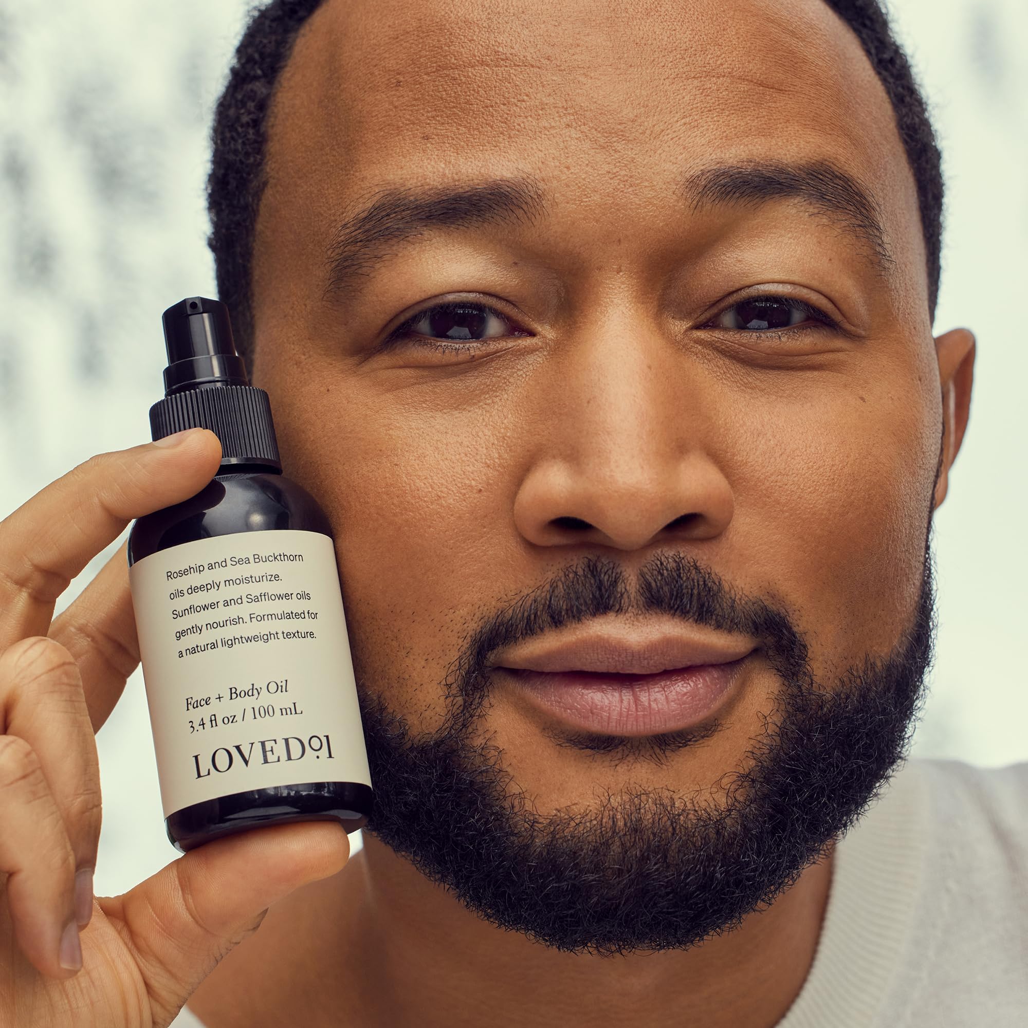 Loved01 Face & Body Oil – John Legend Skincare | Lightweight Hydration, Non-Greasy