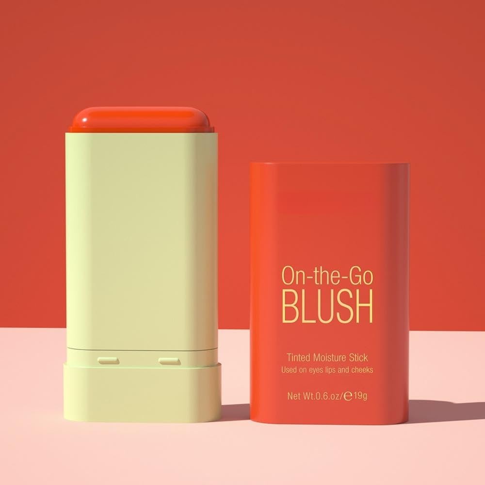 Lovelycat On-the-Go Blush Stick Orange – Creamy, Long-Lasting Tinted Moisture for All Skin