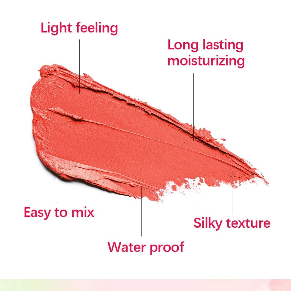 Lovelycat On-the-Go Blush Stick Orange – Creamy, Long-Lasting Tinted Moisture for All Skin