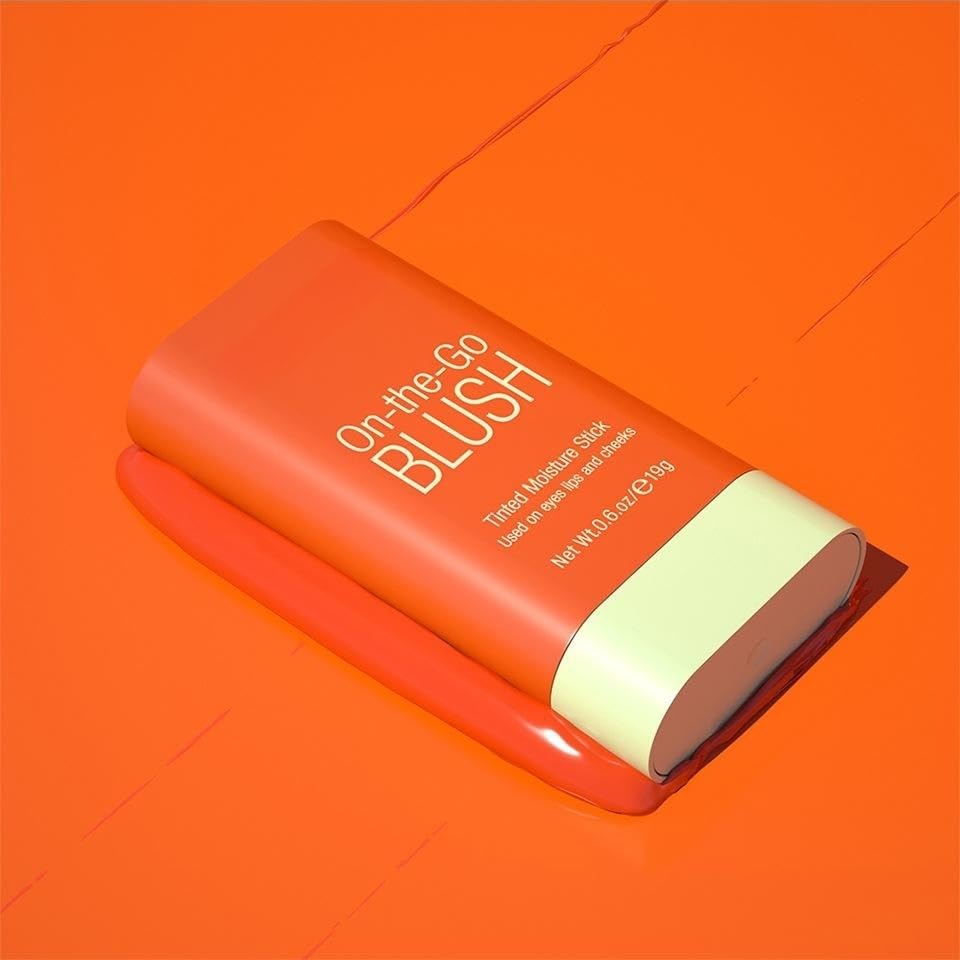 Lovelycat On-the-Go Blush Stick Orange – Creamy, Long-Lasting Tinted Moisture for All Skin