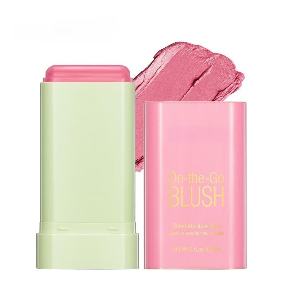 Lovelycat On-the-Go Makeup Blush Stick – Pink, Creamy, Long-Lasting, Waterproof