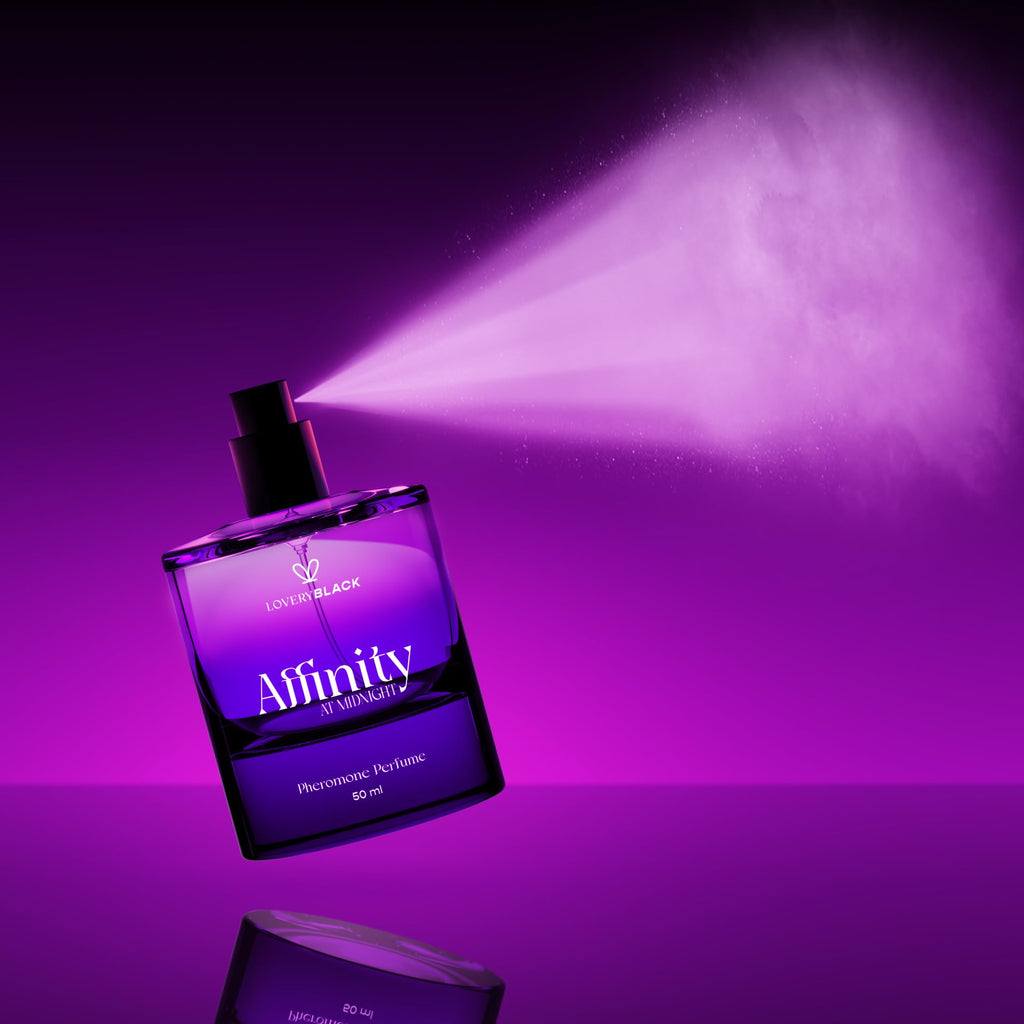 LOVERY Affinity at Midnight Pheromone Perfume - Unisex Attraction and Confidence