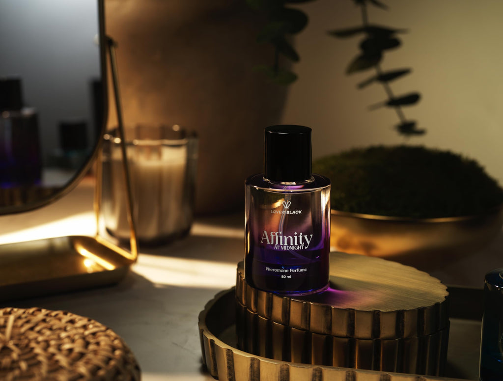 LOVERY Affinity at Midnight Pheromone Perfume - Unisex Attraction and Confidence