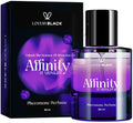LOVERY Affinity at Midnight Pheromone Perfume - Unisex Attraction and Confidence