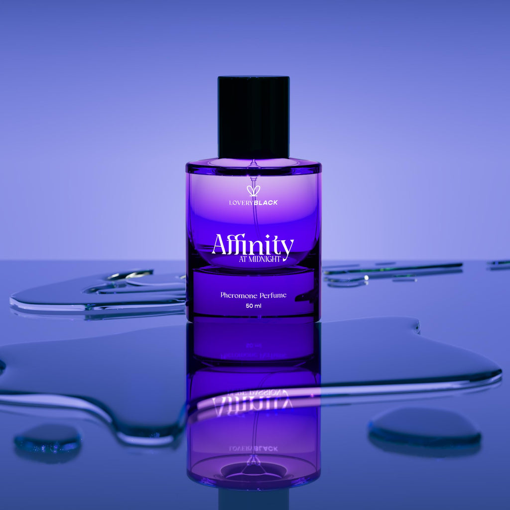 LOVERY Affinity at Midnight Pheromone Perfume - Unisex Attraction and Confidence
