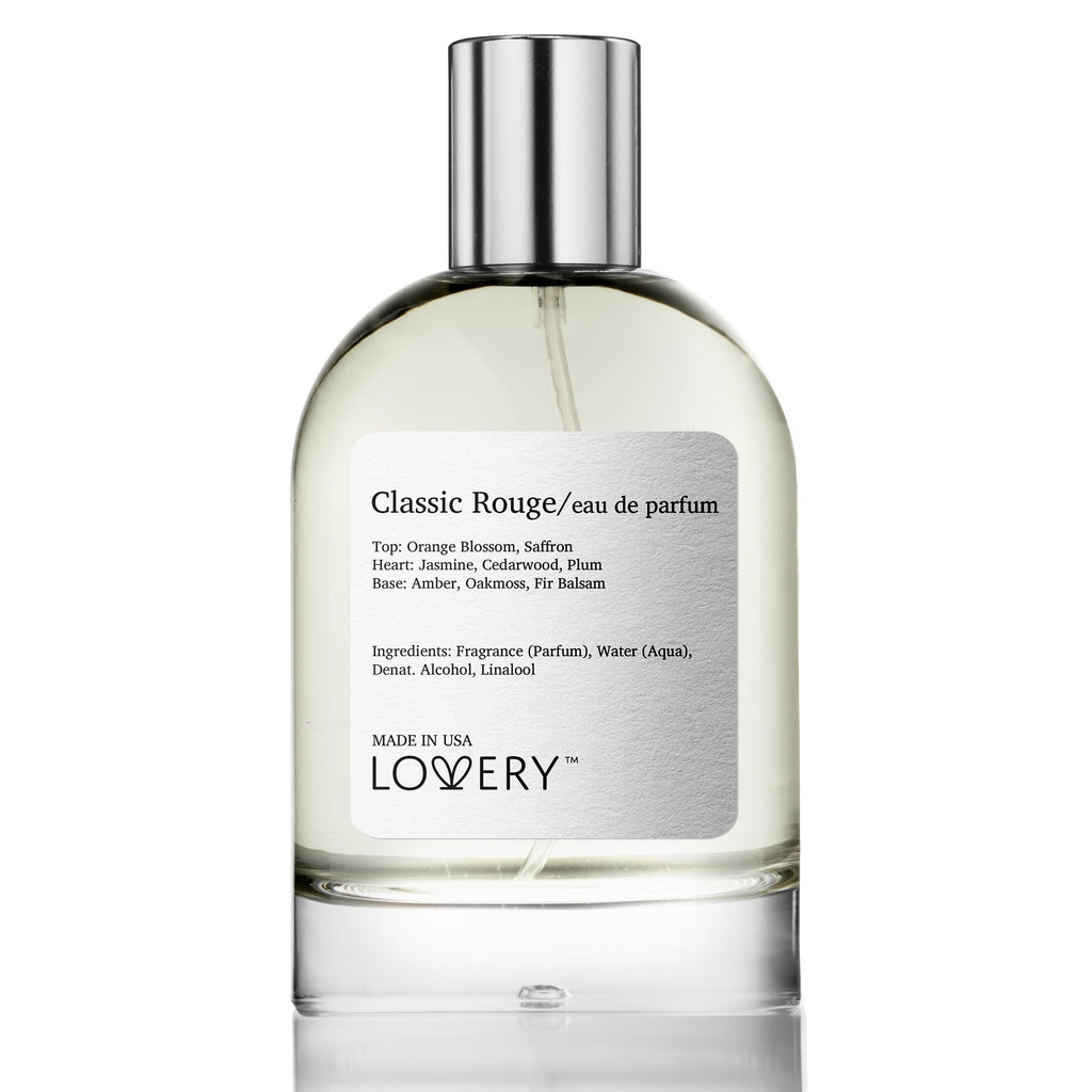 LOVERY Classic Rouge Eau de Parfum | Inspired by Baccarat Rouge 540, 100 ml