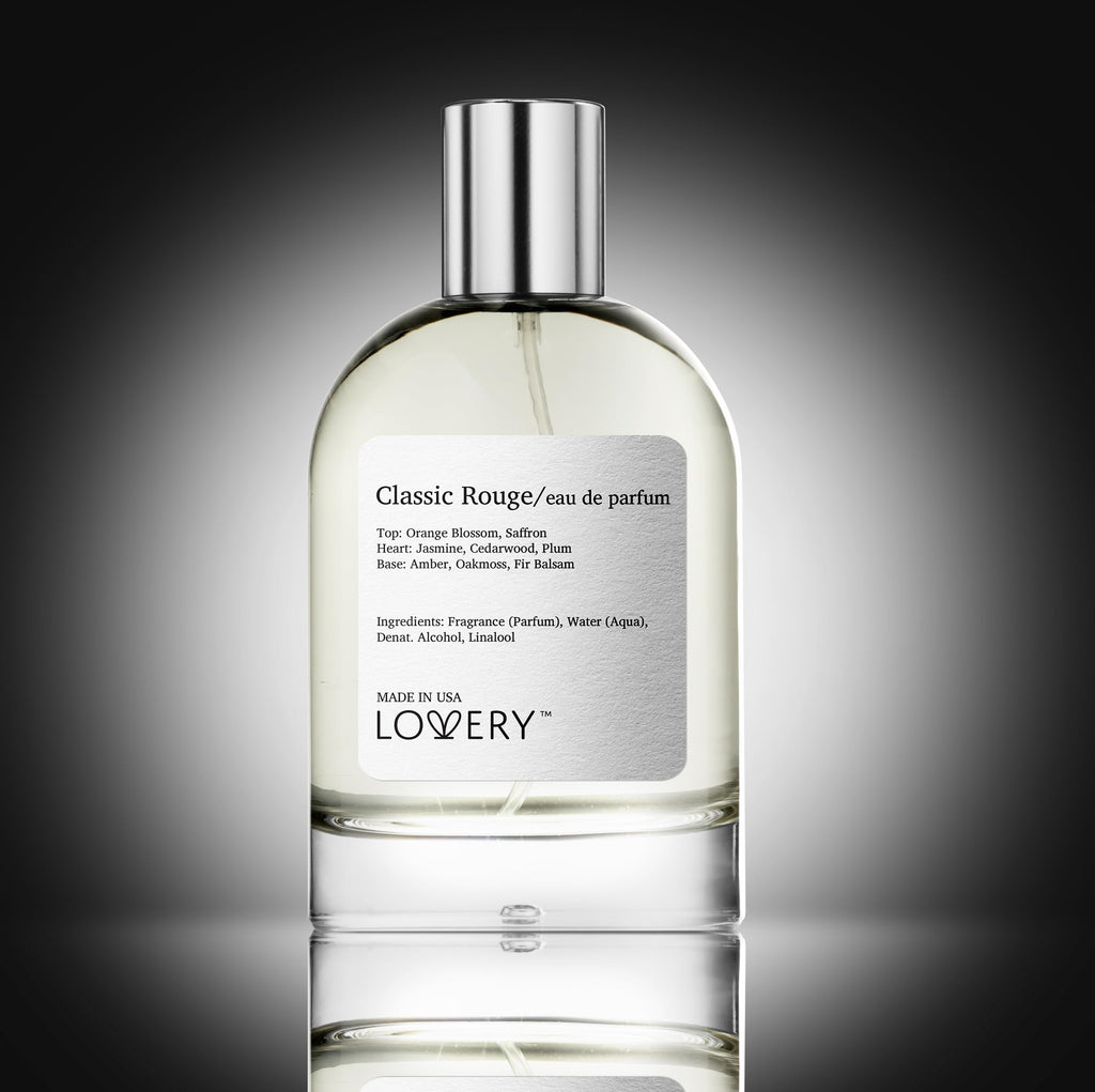 LOVERY Classic Rouge Eau de Parfum | Inspired by Baccarat Rouge 540, 100 ml