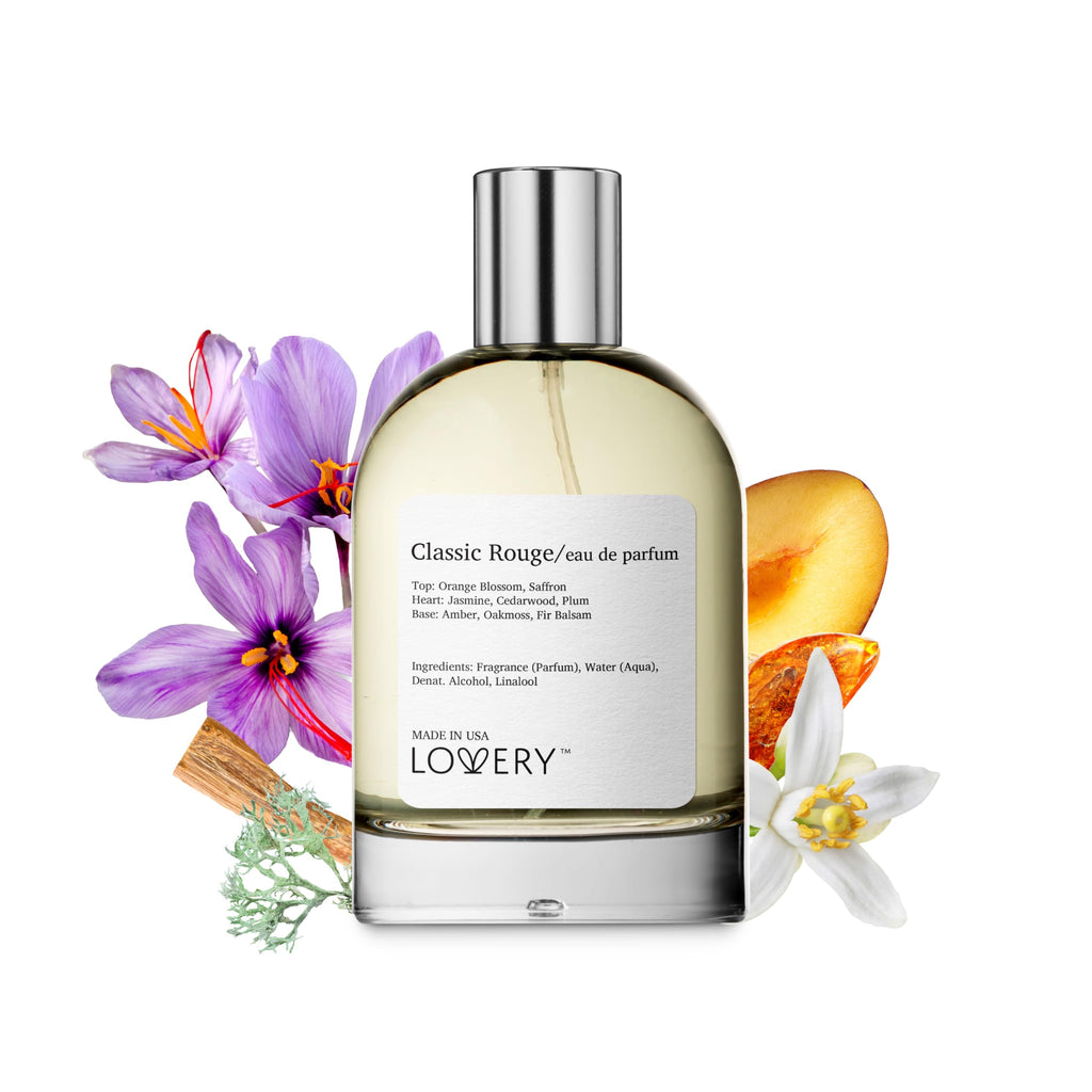 LOVERY Classic Rouge Eau de Parfum | Inspired by Baccarat Rouge 540, 100 ml