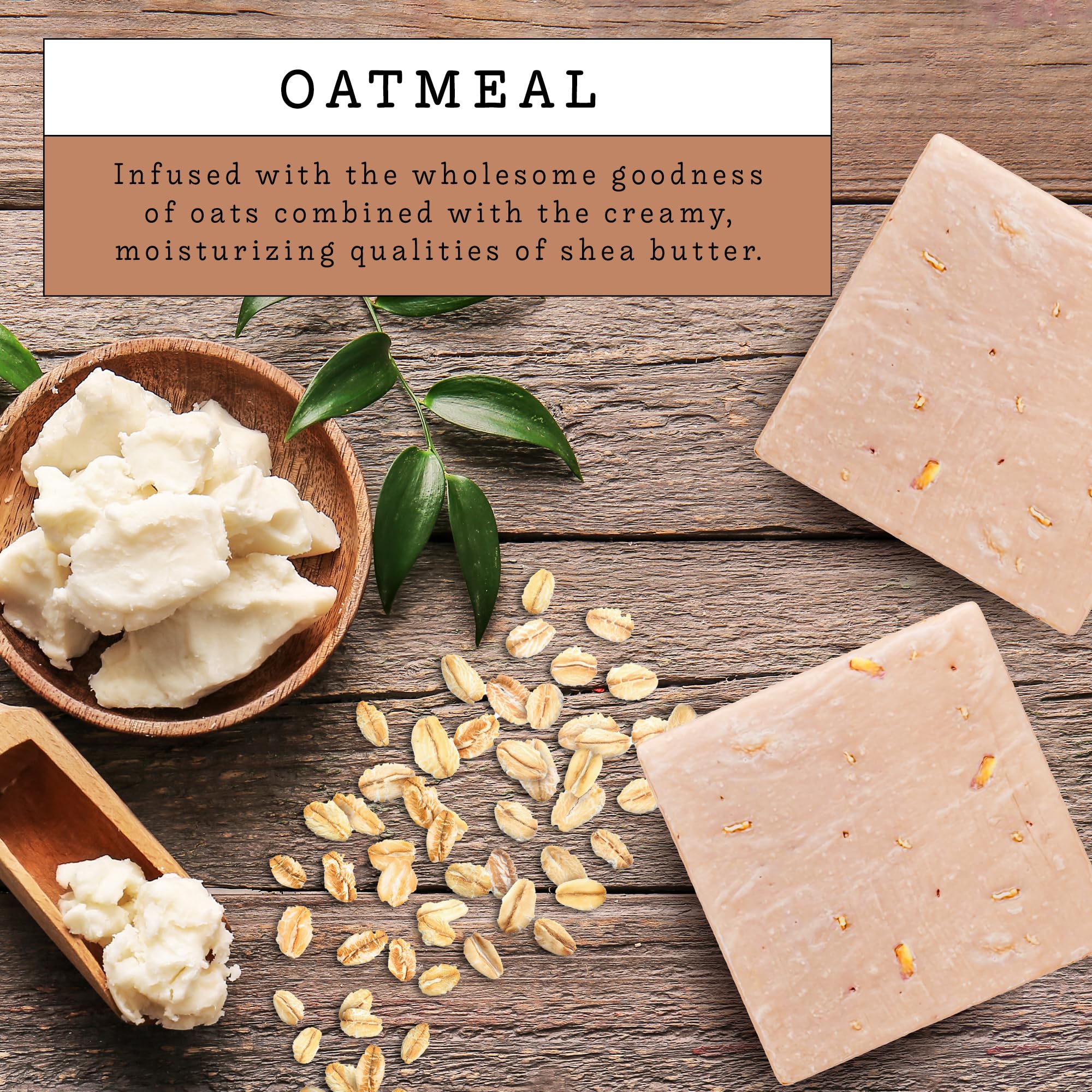 LOVERY Goat Milk Soap 3-Pack – Handmade in USA with Organic Shea Butter