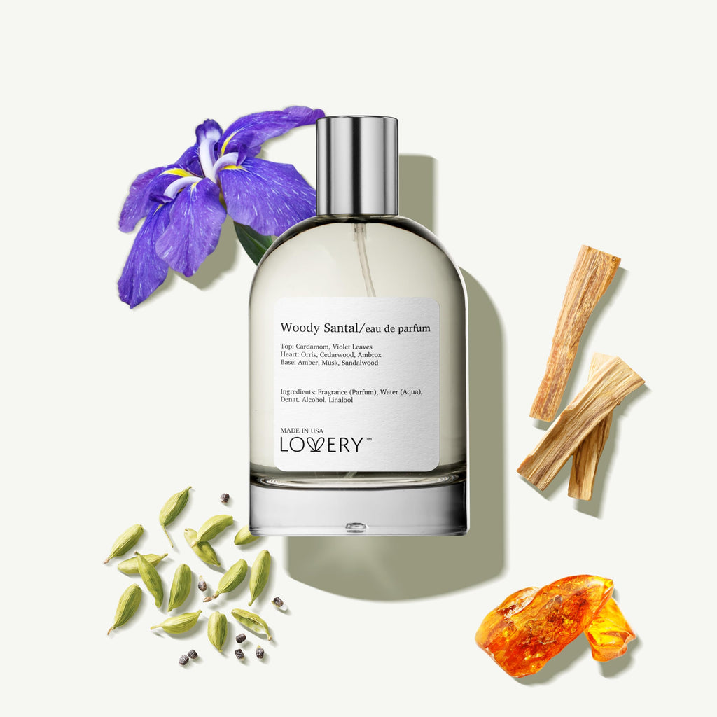 LOVERY Woody Santal Eau de Parfum | Unisex 100ml EDP Inspired by Santal 33